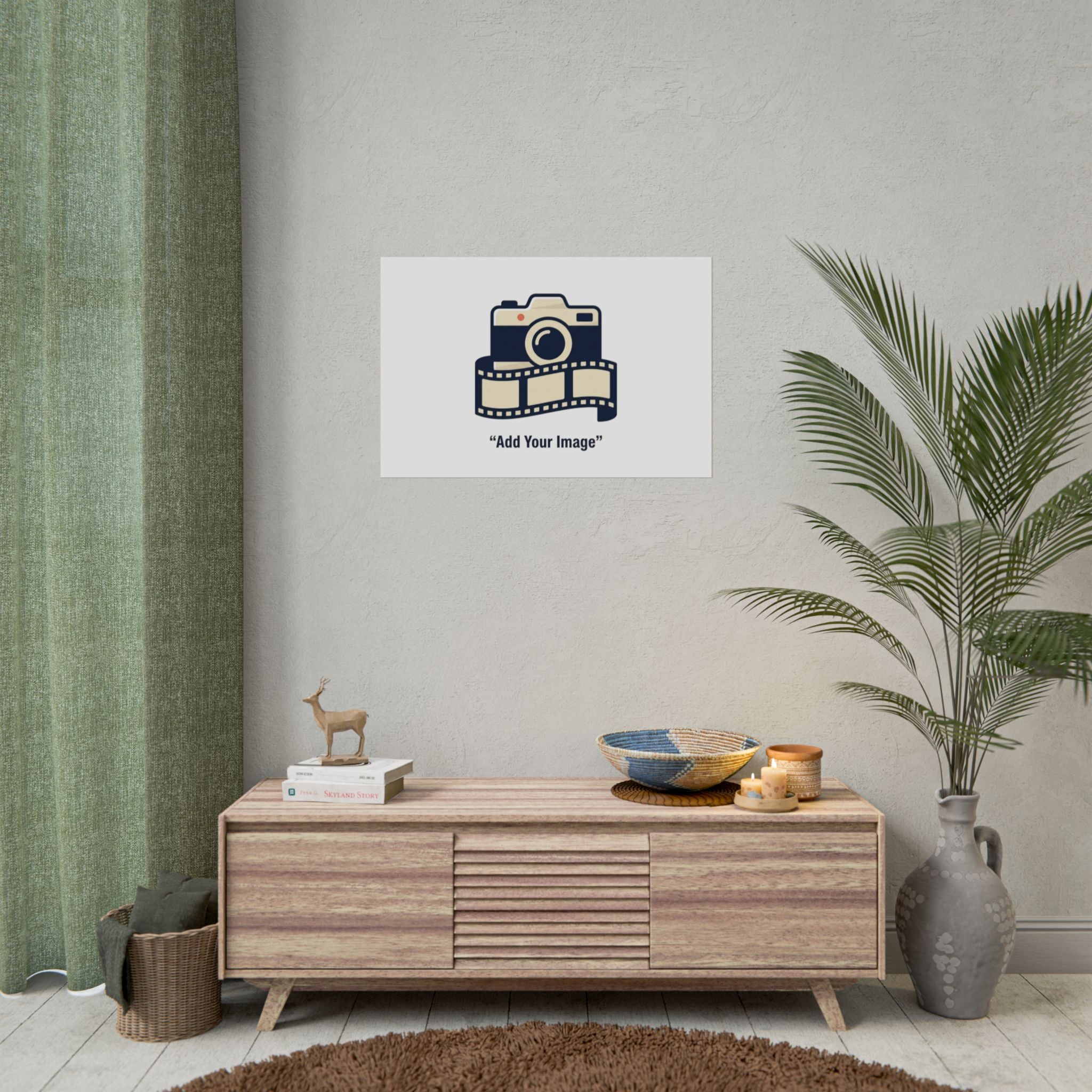 Olive Minimalist Art Print