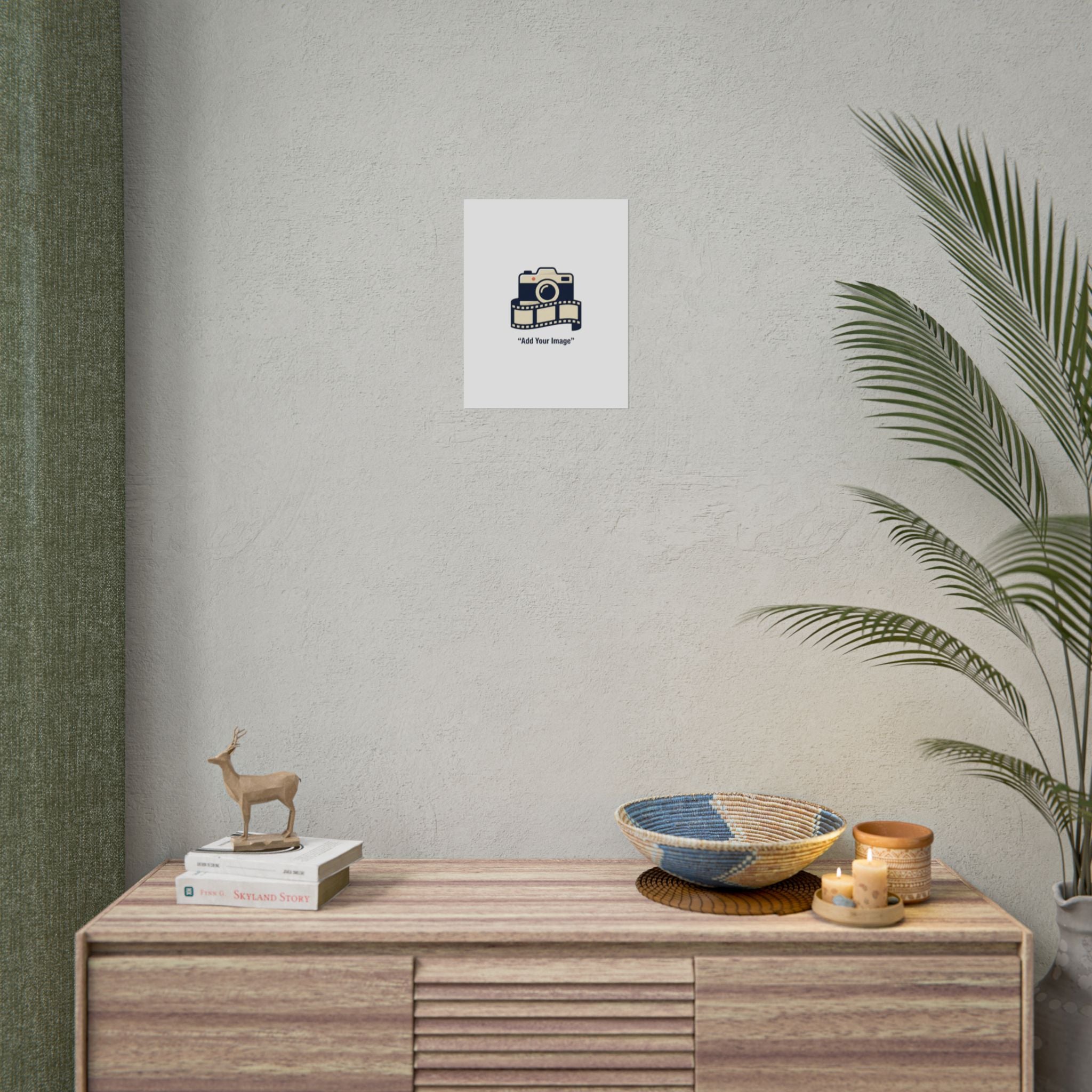 Olive Minimalist Art Print