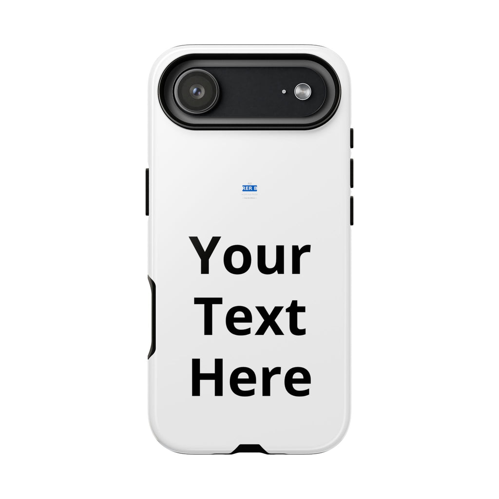 Custom Text Phone Case