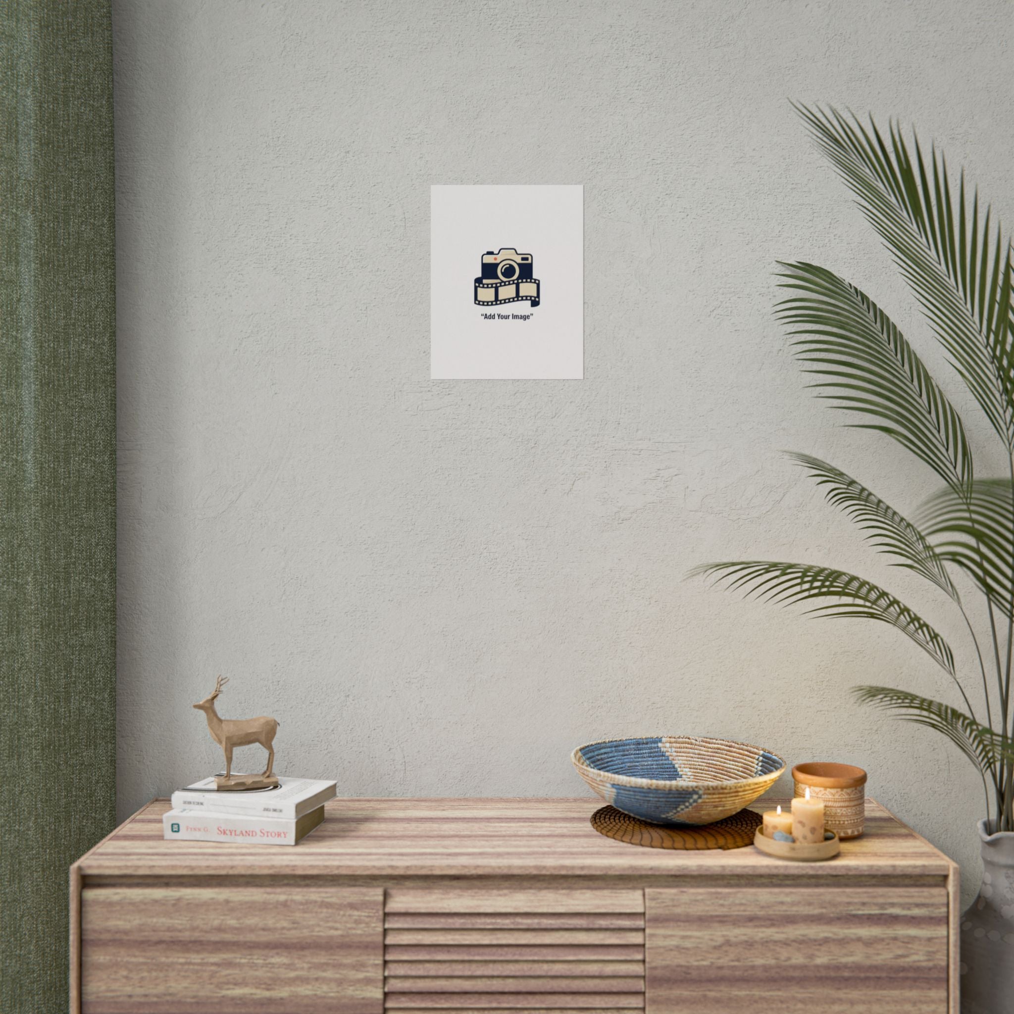 Olive Minimalist Art Print